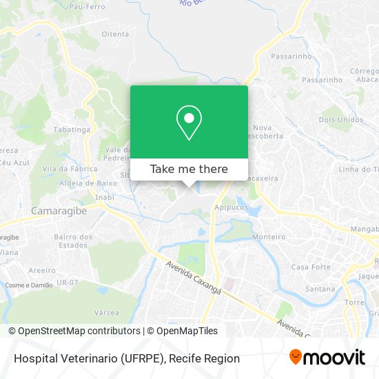 Hospital Veterinario (UFRPE) map