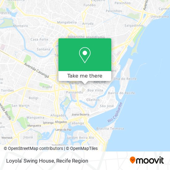 Loyola' Swing House map