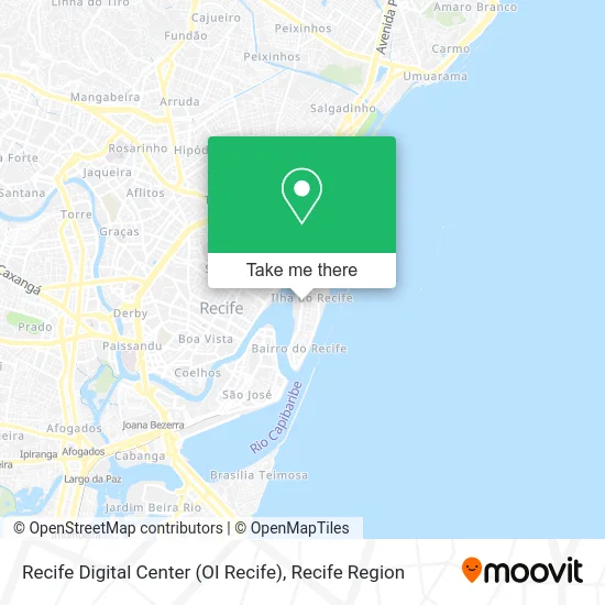 Recife Digital Center (OI Recife) map