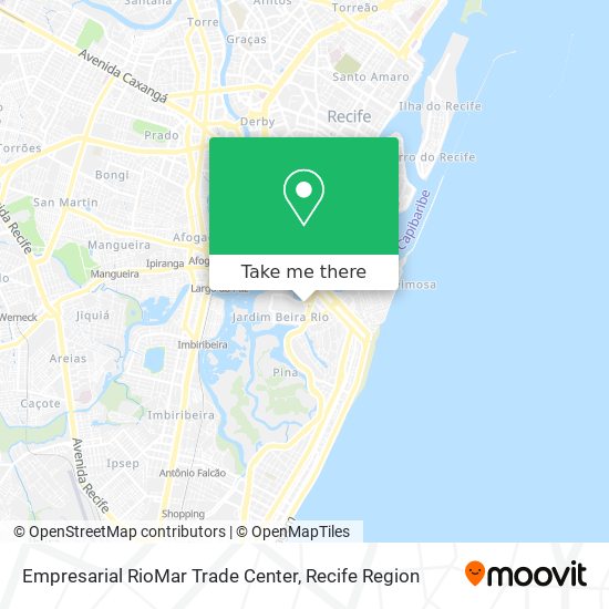 Empresarial RioMar Trade Center map