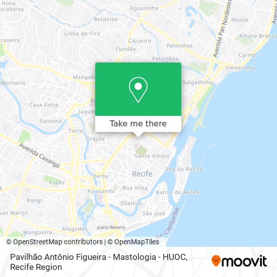 Pavilhão Antônio Figueira - Mastologia - HUOC map