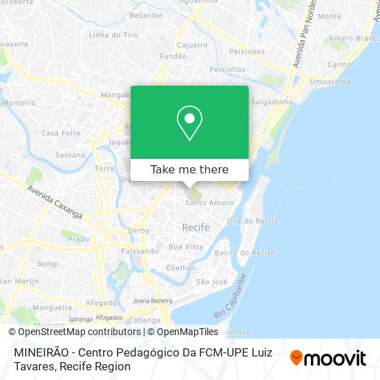 MINEIRÃO - Centro Pedagógico Da FCM-UPE Luiz Tavares map