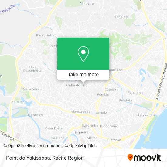 Point do Yakissoba map