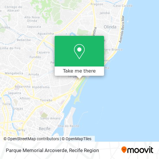 Parque Memorial Arcoverde map