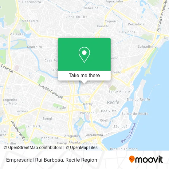 Empresarial Rui Barbosa map