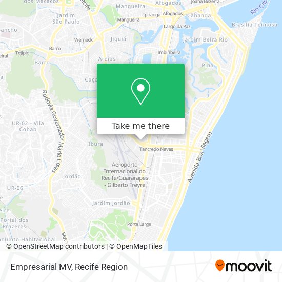 Empresarial MV map