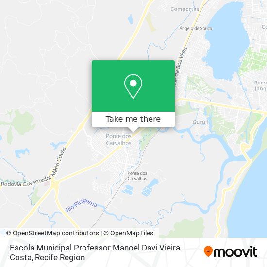 Escola Municipal Professor Manoel Davi Vieira Costa map