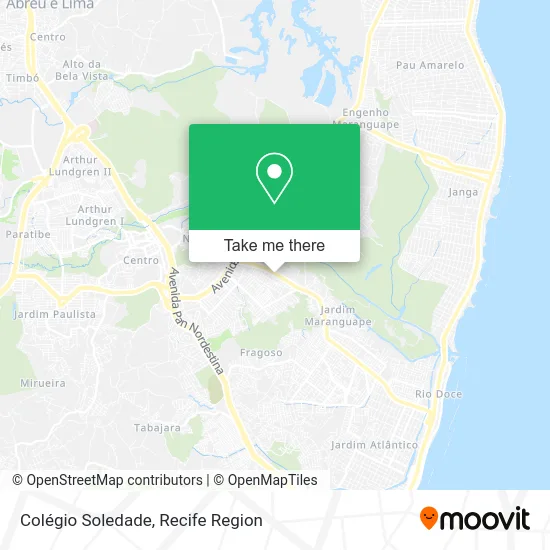 Colégio Soledade map