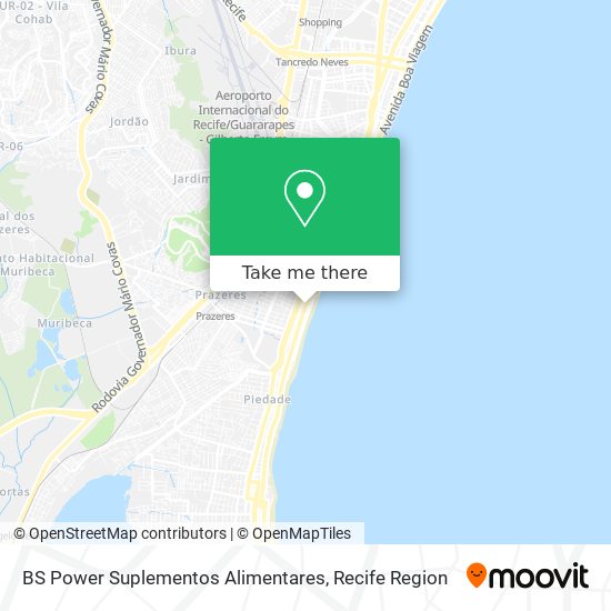 BS Power Suplementos Alimentares map