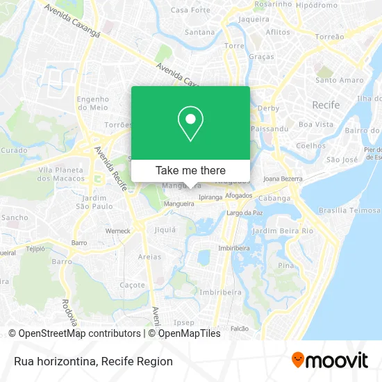 Rua horizontina map