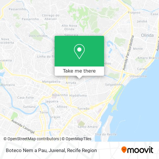 Boteco Nem a Pau, Juvenal map