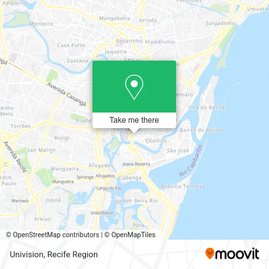 Univision map