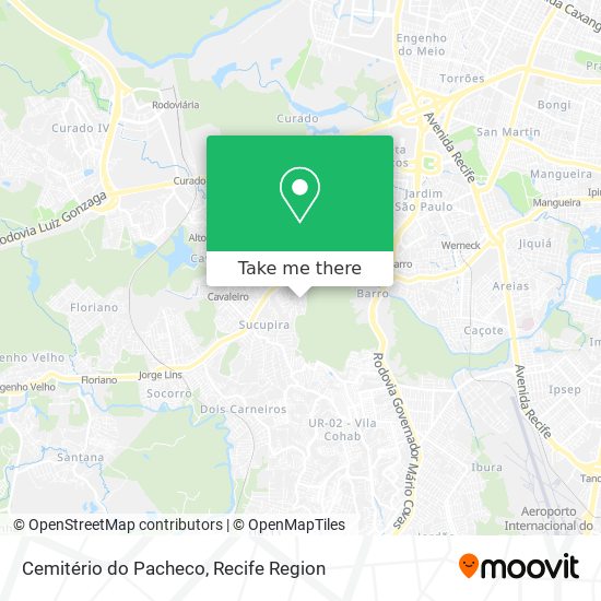 Cemitério do Pacheco map