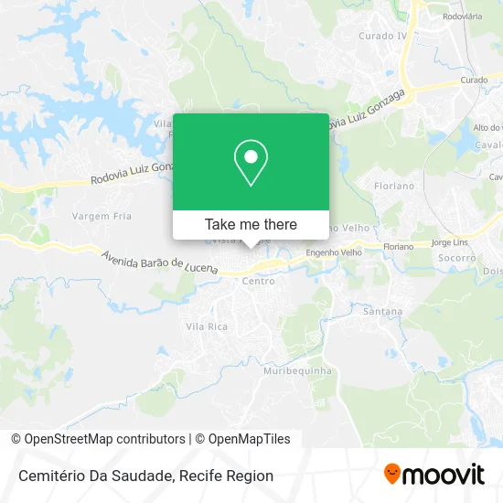 Cemitério Da Saudade map