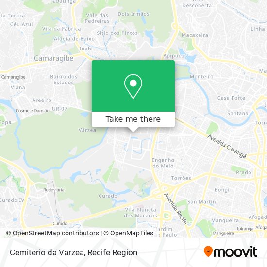 Cemitério da Várzea map
