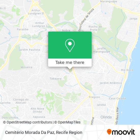 Cemitério Morada Da Paz map