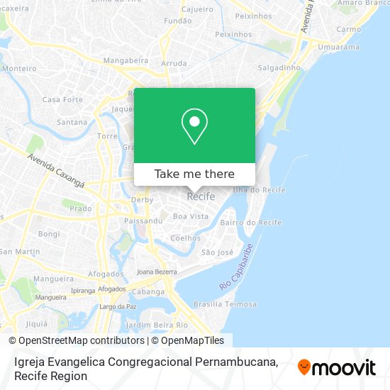Igreja Evangelica Congregacional Pernambucana map