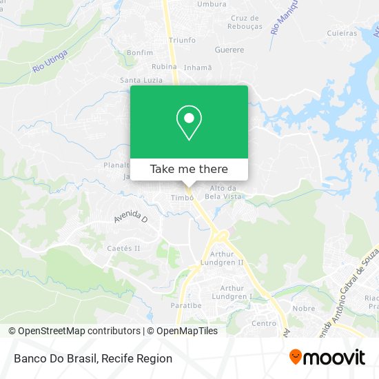 Banco Do Brasil map