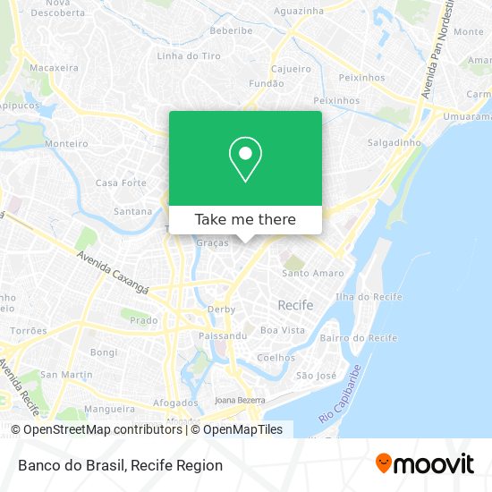 Banco do Brasil map