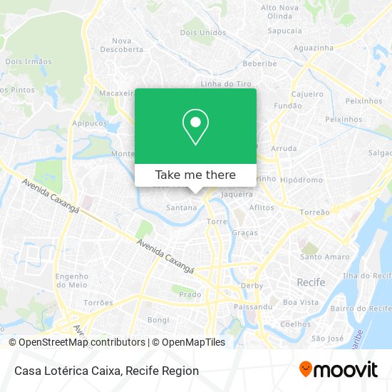Casa Lotérica Caixa map