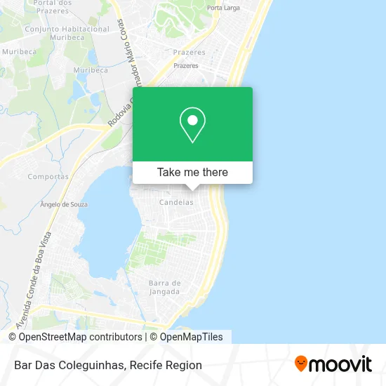 Bar Das Coleguinhas map