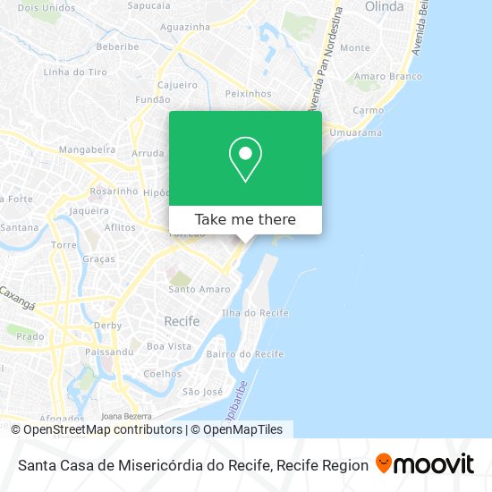 Santa Casa de Misericórdia do Recife map