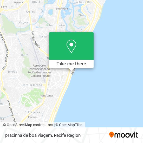 pracinha de boa viagem map