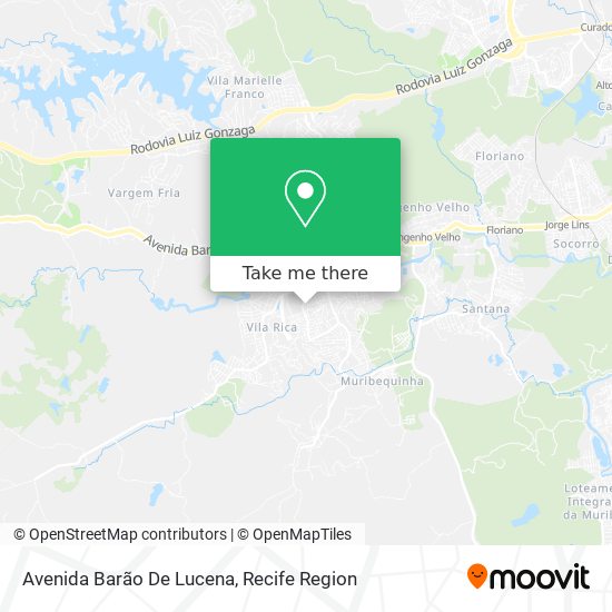Avenida Barão De Lucena map