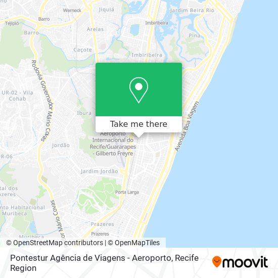 Pontestur Agência de Viagens - Aeroporto map