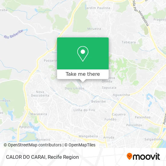 CALOR DO CARAI map