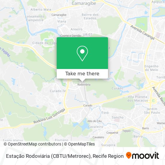 Estação Rodoviária (CBTU / Metrorec) map
