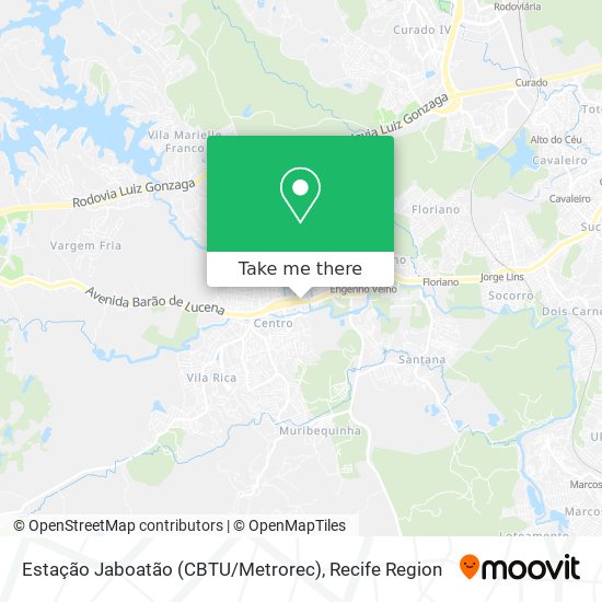 Estação Jaboatão (CBTU / Metrorec) map
