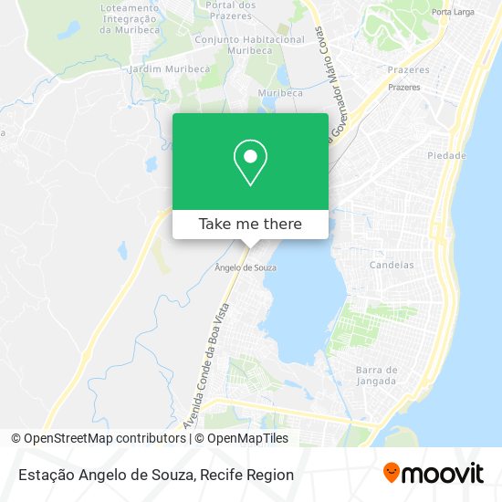 Estação Angelo de Souza map
