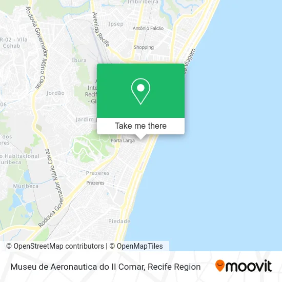 Museu de Aeronautica do II Comar map