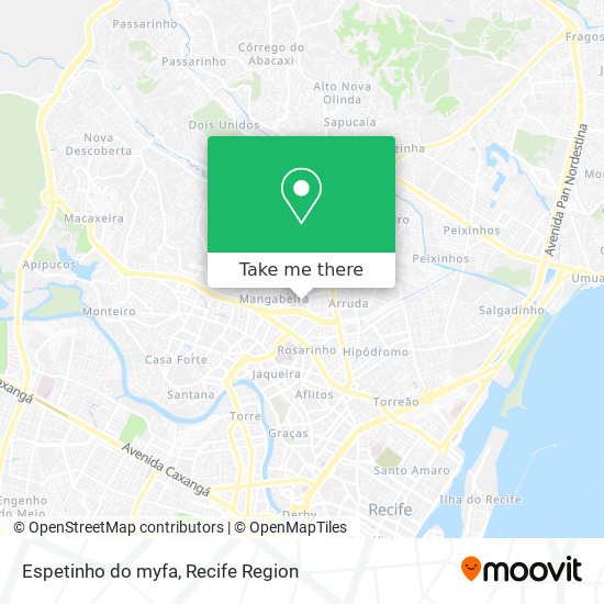 Espetinho do myfa map