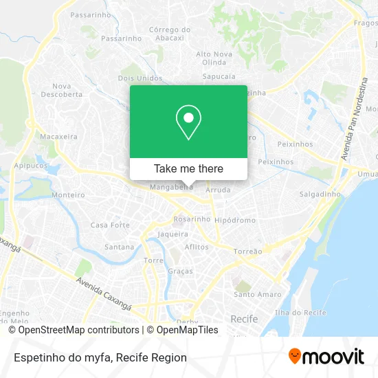 Espetinho do myfa map