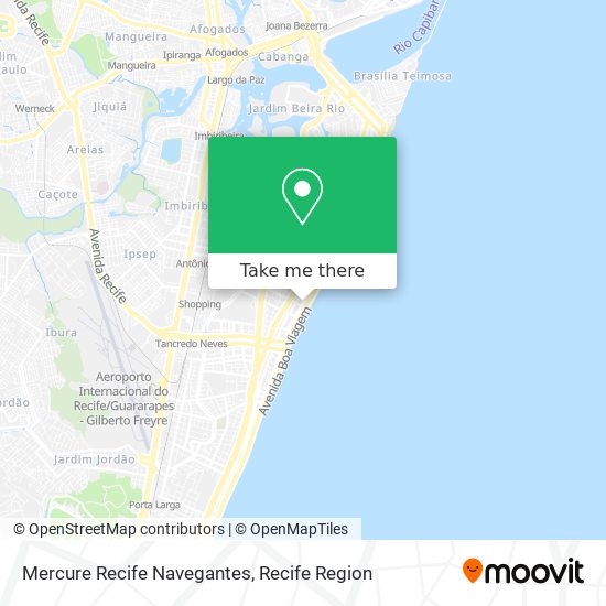 Mercure Recife Navegantes map