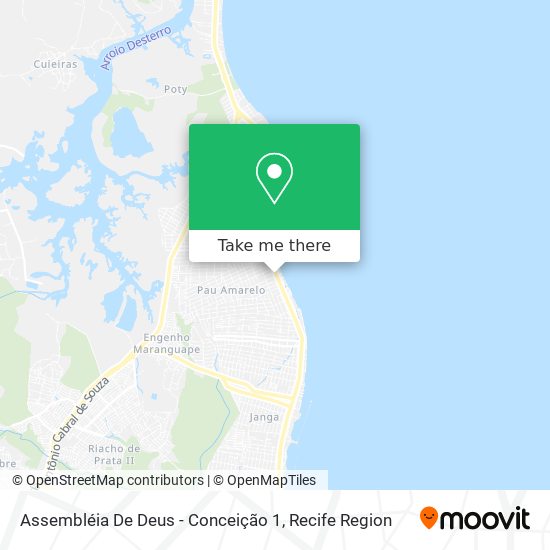 Assembléia De Deus - Conceição 1 map