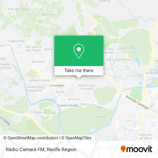 Rádio Camará FM map