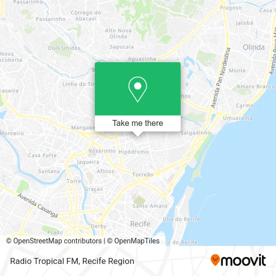Radio Tropical FM map