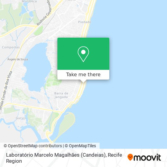 Laboratório Marcelo Magalhães (Candeias) map