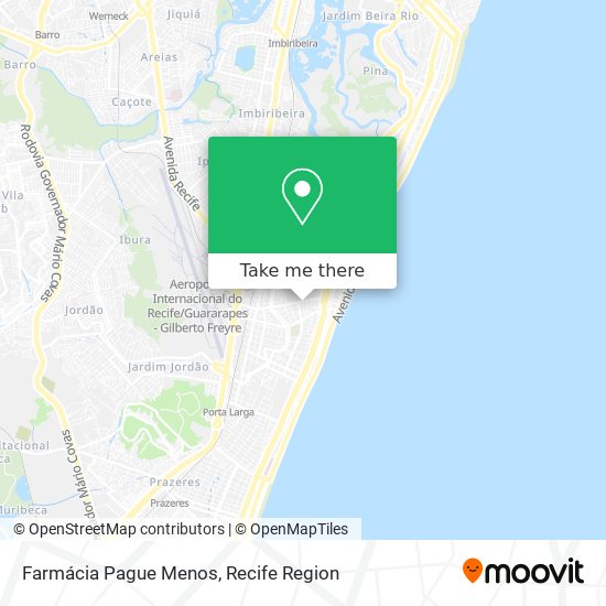 Farmácia Pague Menos map