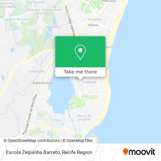 Escola Zequinha Barreto map