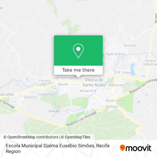 Escola Municipal Djalma Eusébio Simões map
