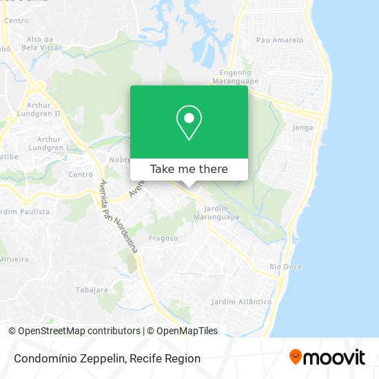Condomínio Zeppelin map