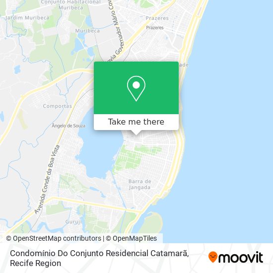 Condomínio Do Conjunto Residencial Catamarã map