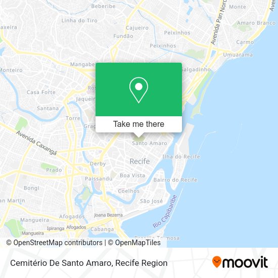 Cemitério De Santo Amaro map