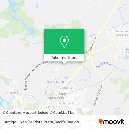 Antigo Lixão Da Pista Preta map