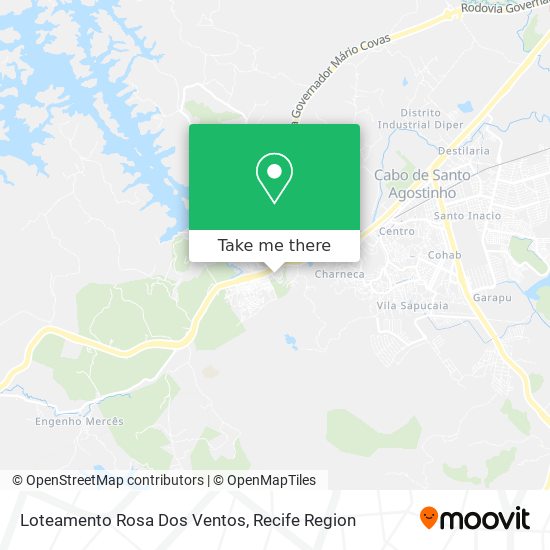 Loteamento Rosa Dos Ventos map