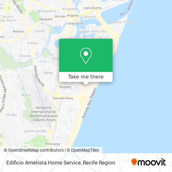 Edificio Ametista Home Service map